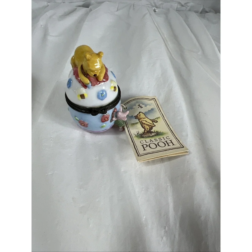 Midwest Cannon Falls - Disney‎ Winnie the Pooh and Piglet Hinged Trinket Box -